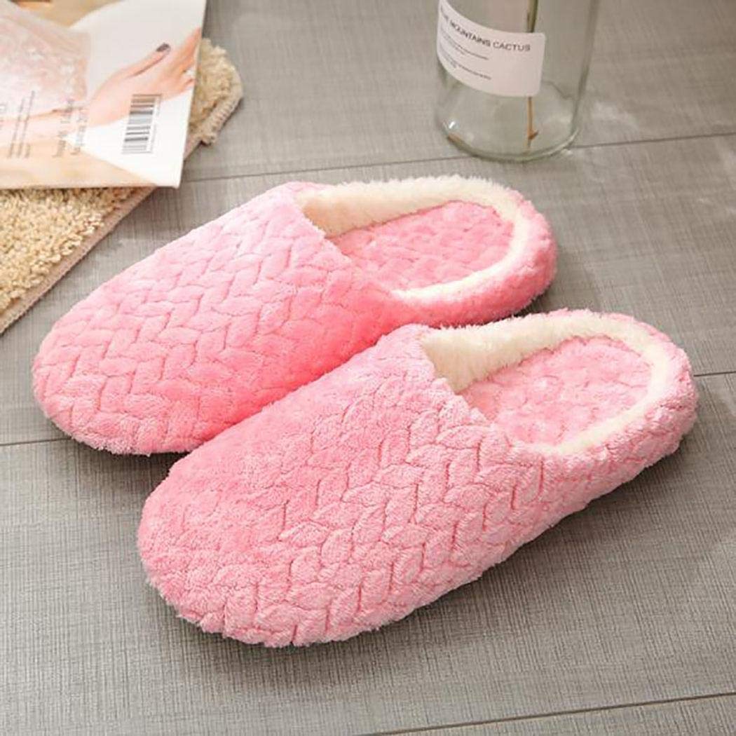 Zimrio Pantoufles en Coton à la Maison résistantes à l\'usure, Solides, Chaudes et à la Mode Unisexe Sandales