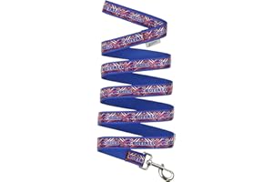 Zubaz NFL Team Pet Leash for Dogs & Cats, Buffalo Bills, Medium