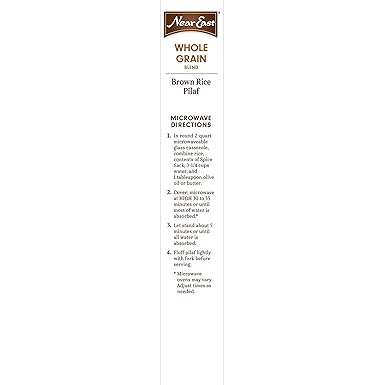 Amazon Com Near East Whole Grain Blends Brown Rice Pilaf 6 17oz Pack Of 12 Brown Rice Produce Grocery Gourmet Food