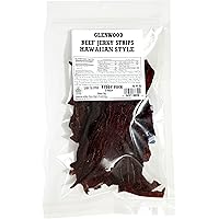 Glenwood Snacks Beef Jerky DMF15 Sweet Bourbon 9 Ounce Resealable Bag Moist Tender Beef Jerky Gluten Free Jerky Made In The Usa