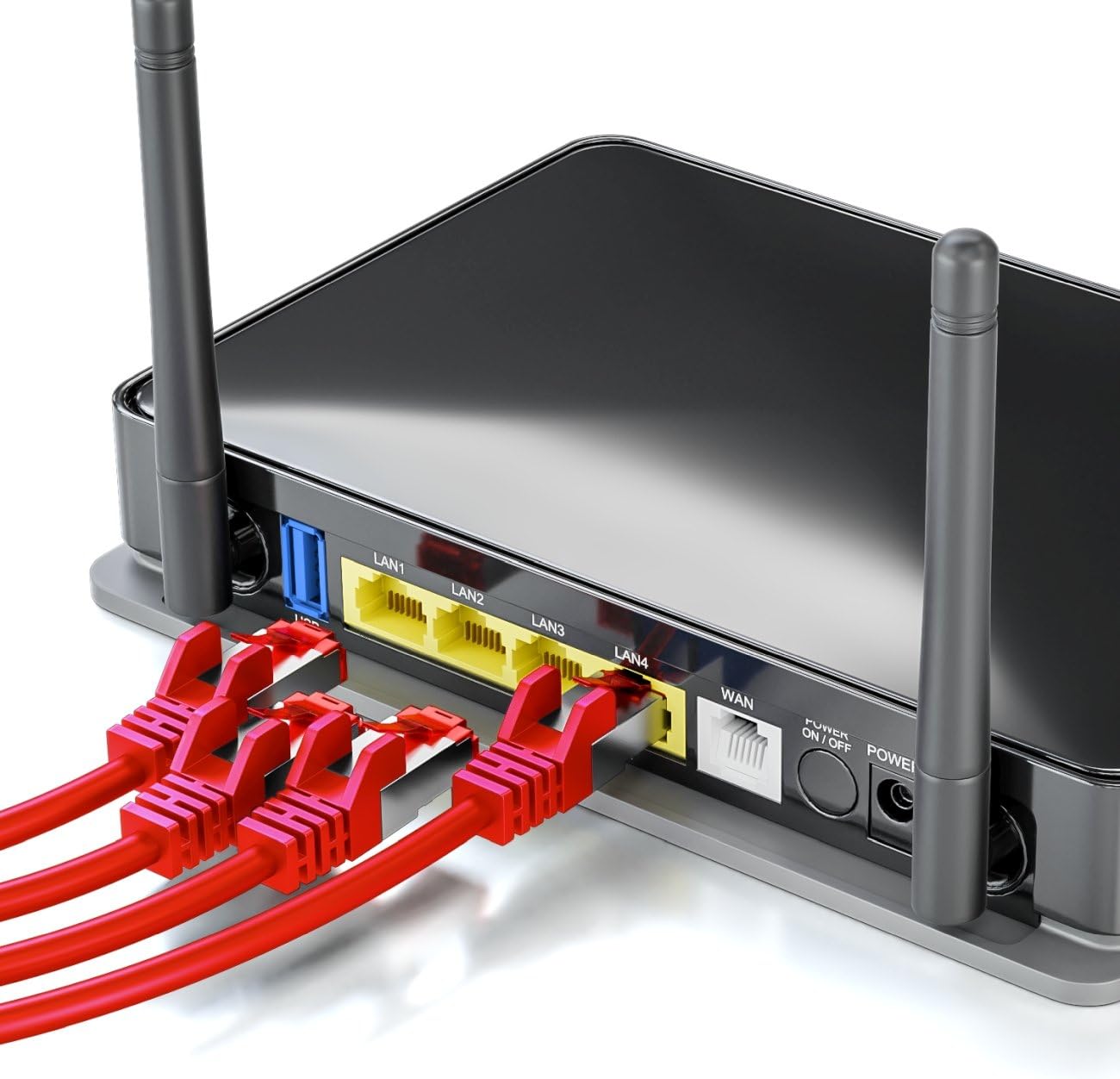 deleyCON 5m (16.40 ft.) CAT6 Patch Cable S/FTP PIMF Shielding CAT-6 ...