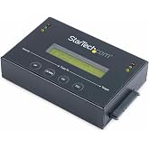 StarTech 1:1 SATA Duplicator with Image Manager, 6GB/min, LCD (SATDUP11IMG) | Standalone HDD/SSD cloner, Disk image library backup and restore, SATA III 6Gbps, 4 copy modes, No PC required