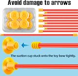 OWNONE 1 Bow and Arrow Set for Kids LED Lights Suction Cup Arrows view 5