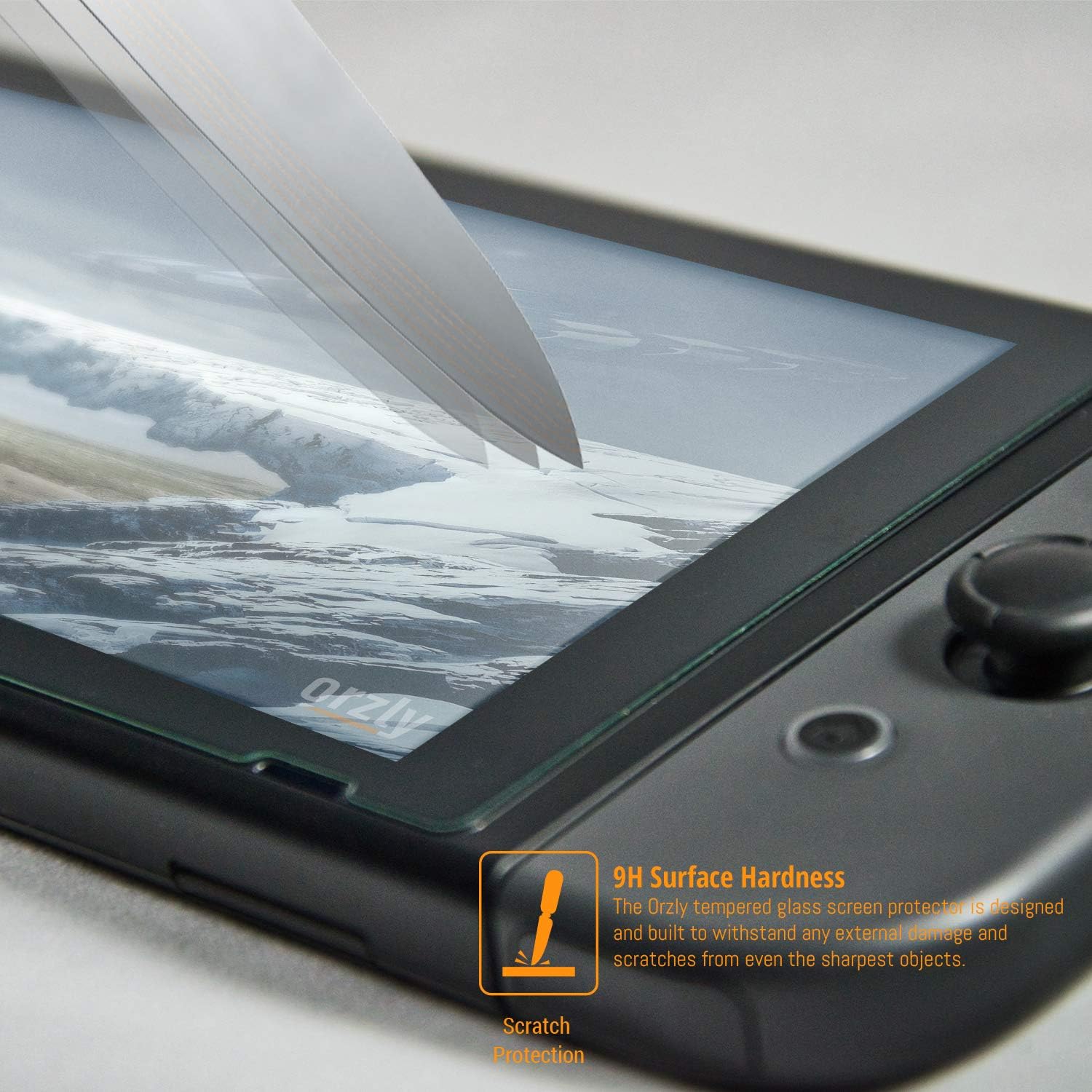 orzly nintendo switch screen protector