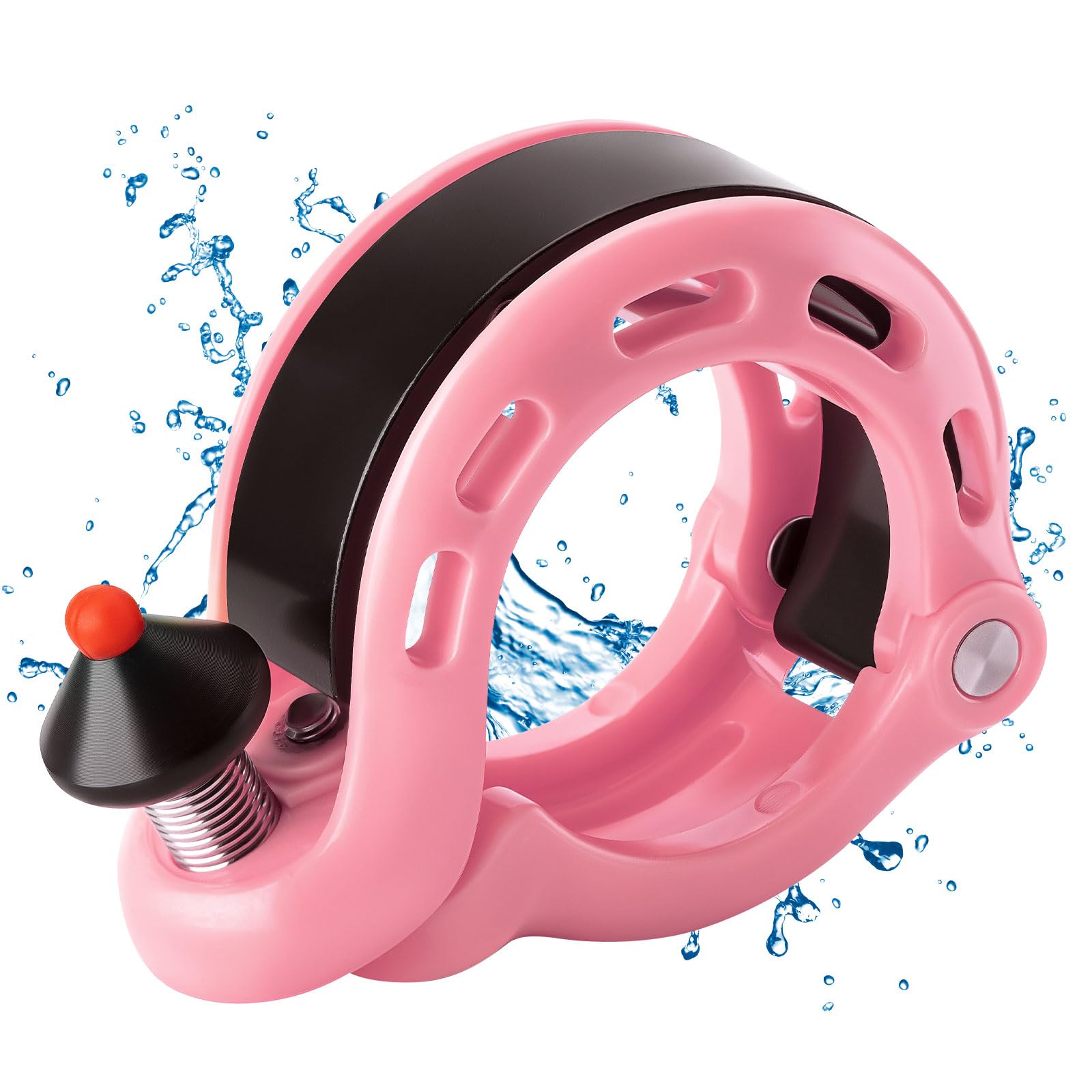 ROCKBROS Bike Bell Mini Bicycle Bell for Adult Kids 100 dB Bicycle Handlebar Bell with Loud and Crisp Sound for Road Mountain Bike Racing Bike Toddler Bike