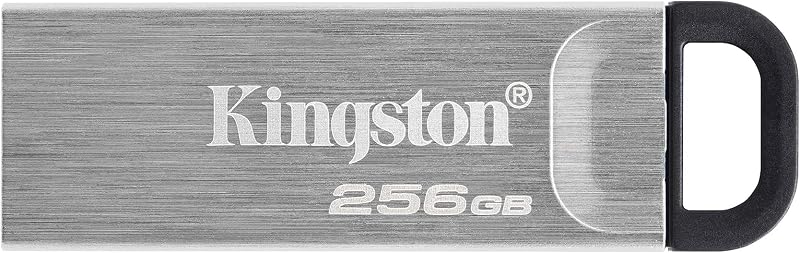 Kingston DataTraveler Kyson USB 3.2 Gen 1 256GB Capless Metal Drive