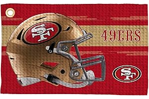 Northwest NFL Golf Towel – Official Licensed Microfiber Waffle Fabric, Absorbent 16x25 in Club Cleaning Accessory