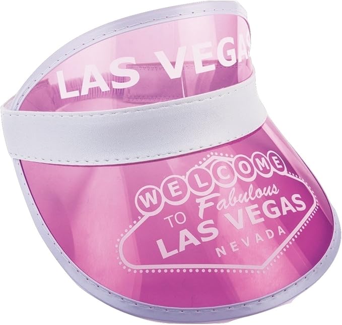 Forum Novelties Las Vegas Visor, Pink Toys & Games