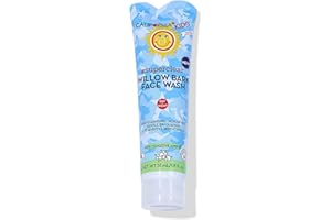 CALIFORNIA BABY California Kids Face Wash | Gentle Exfoliating Face Wash For Kids + Teens | Mild Salicylic Acid Cleanser For Sensitive Skin | 1.8 oz. / 51 mL