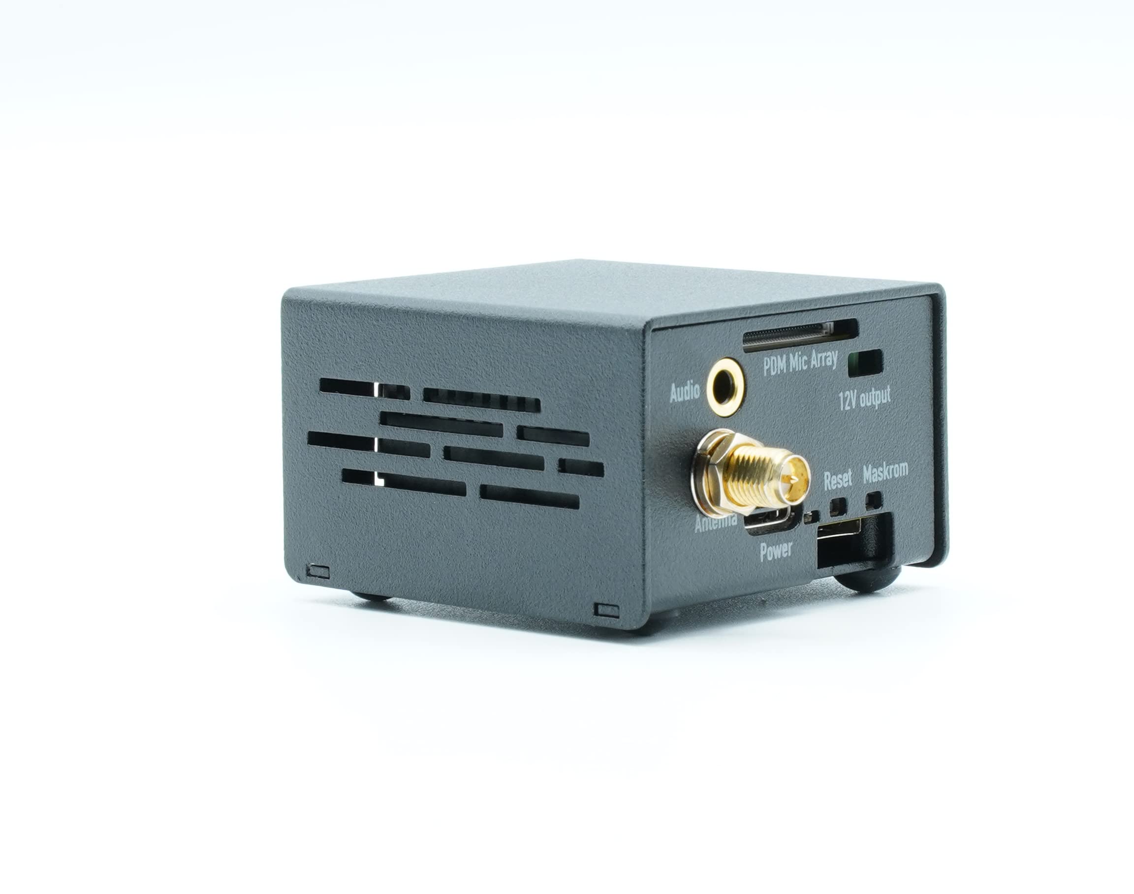 KKSB ROCK Pi S Case | ROCK Pi Enclosure with Space for ROCK Pi PoE HAT | External SMA Antenna Support