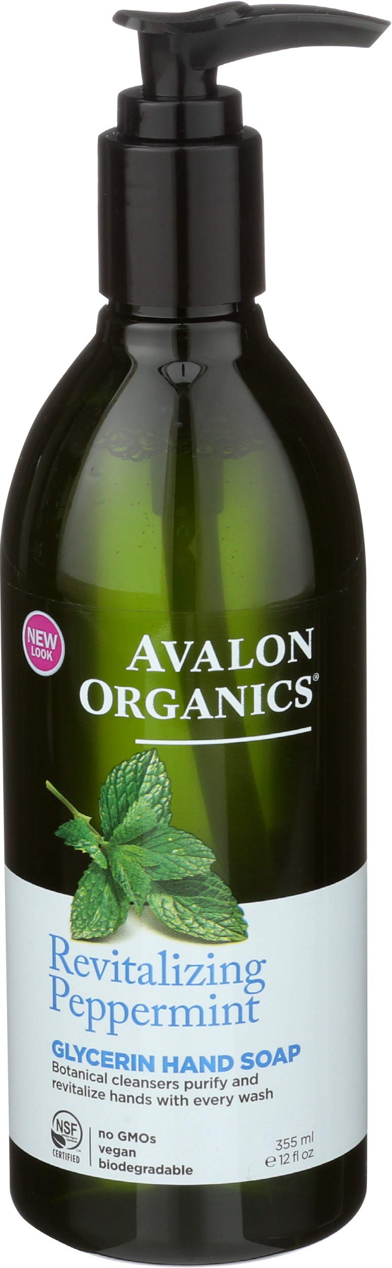 Avalon Organics Glycerin Hand Soap Peppermint 355 Ml