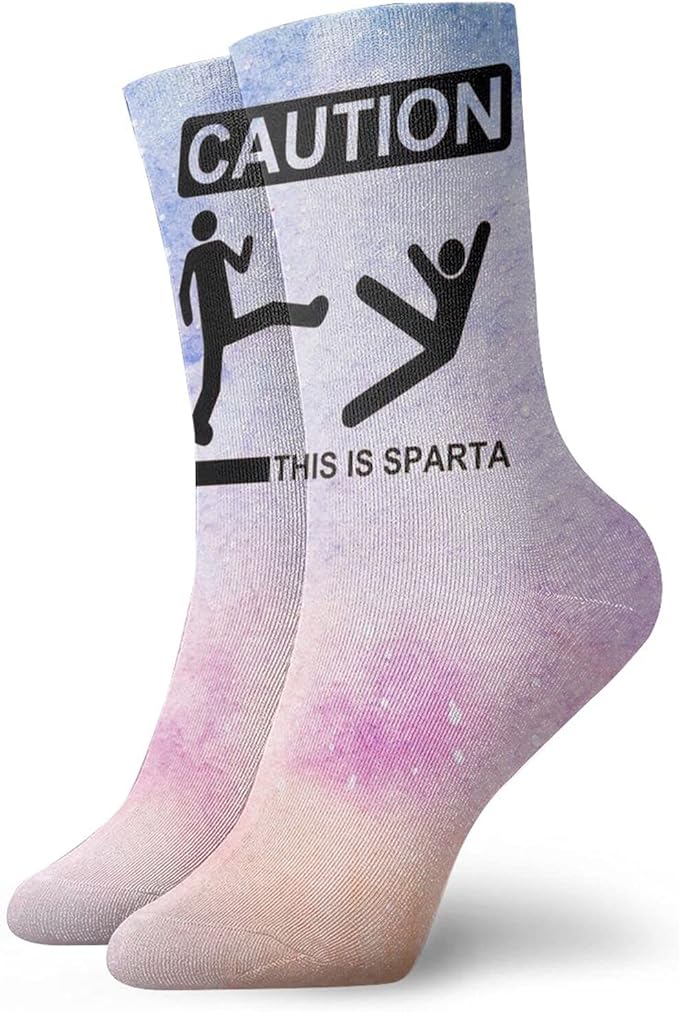 Funny Human Humor Ankle Socks For Men Women Funny Crew Socks Athletic