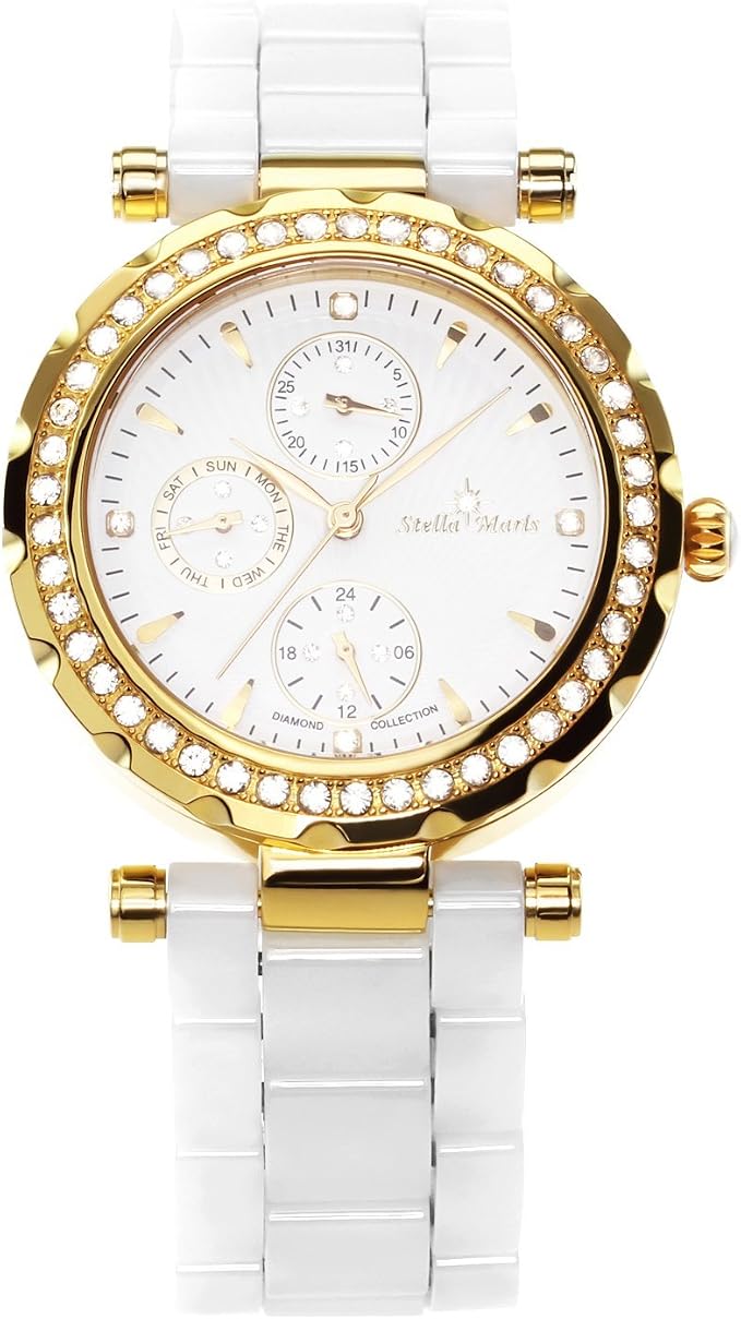 LIGE Damen Armbanduhr Frauen Mode Elegant Wasserdicht Analoger Quarz