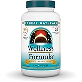Source Naturals Wellness Formula Bio-Aligned Vitamins & Herbal Defense for Advanced Immune Support* - Dietary Supplement & Immunity Booster - 120 Capsules
