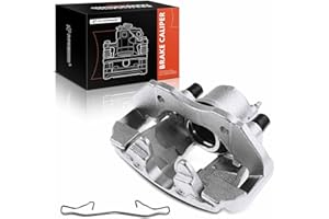 A-Premium Disc Brake Caliper Assembly with Bracket Compatible with Select Mazda Models - 3 2005-2006/2008-2013, 3 Sport 2009-2010/2012-2013 - Front Left Driver Side