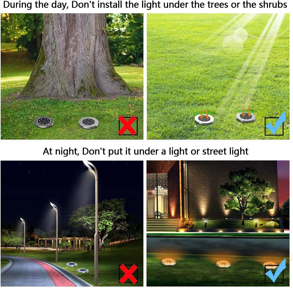 luces solar de tierra luz