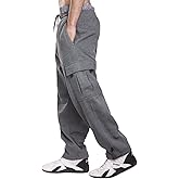 Pro 5 Fleece Cargo Sweatpants 60/40 Light Heavy Soft Warm Active Pants