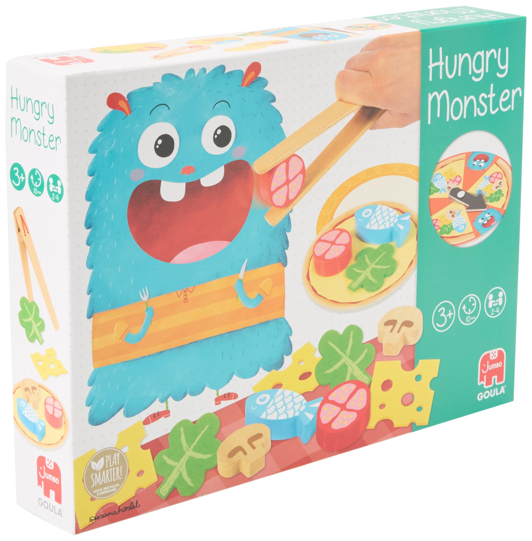 GOULA - Hungry Monster, 3+, 53172, Multi