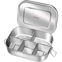 Amazon.com: LALASTAR Stainless Steel Food Containers with Lids ...