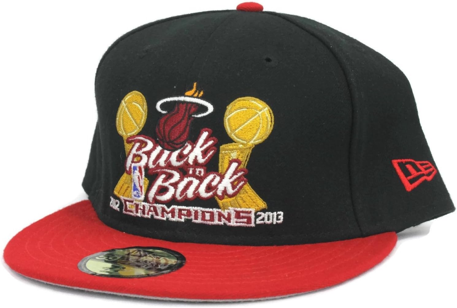 miami heat fitted hats