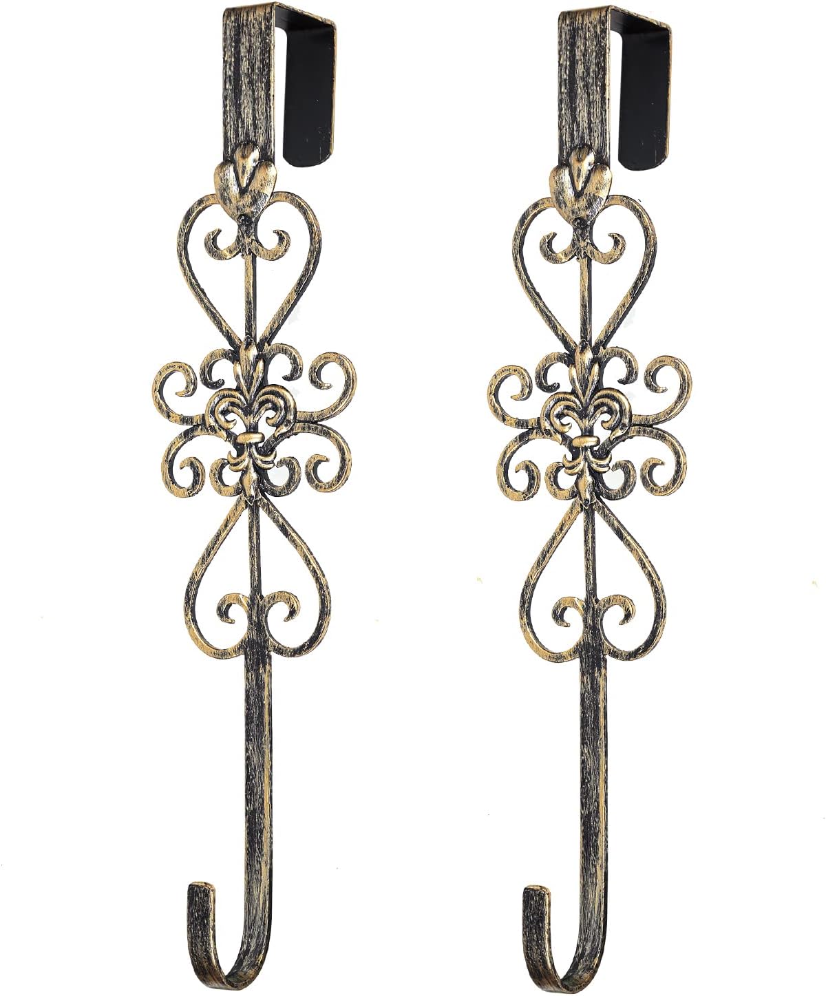 Wreath Hangers - 2 PCS Wreath Hangers for Front Door, 15