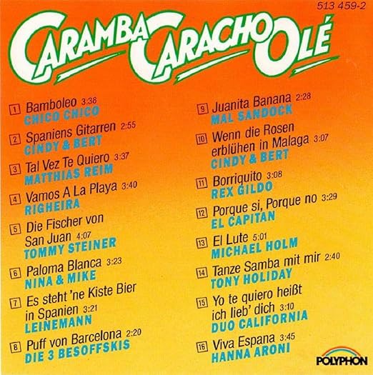 Chico Chico Cindy Bert Matthias Reim Righeira Leinemann Rex Gildo Amazon Com Music