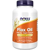 NOW Supplements, Flax Oil 1,000 mg, 120 Veg Softgels