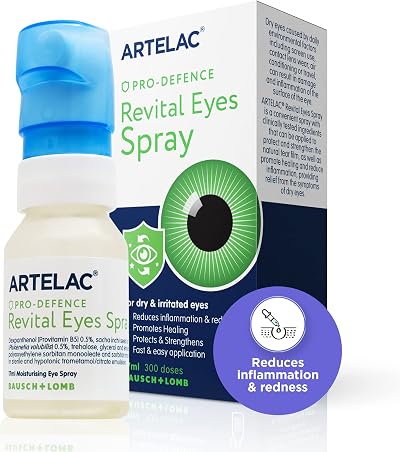 Artelac Revital Eyes Spray Pro Defence Dry Eye 17ml preservative free