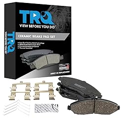 TRQ Front Brake Pads Ceramic Compatible with