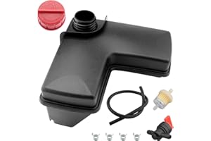 36863 Fuel Gas Tank with Cap, Compatible With Tecumseh OH195EA, OH195EP, OH195SA, OH195XA, OHH45, OHH50, OHH55, OHH60, OHH65,