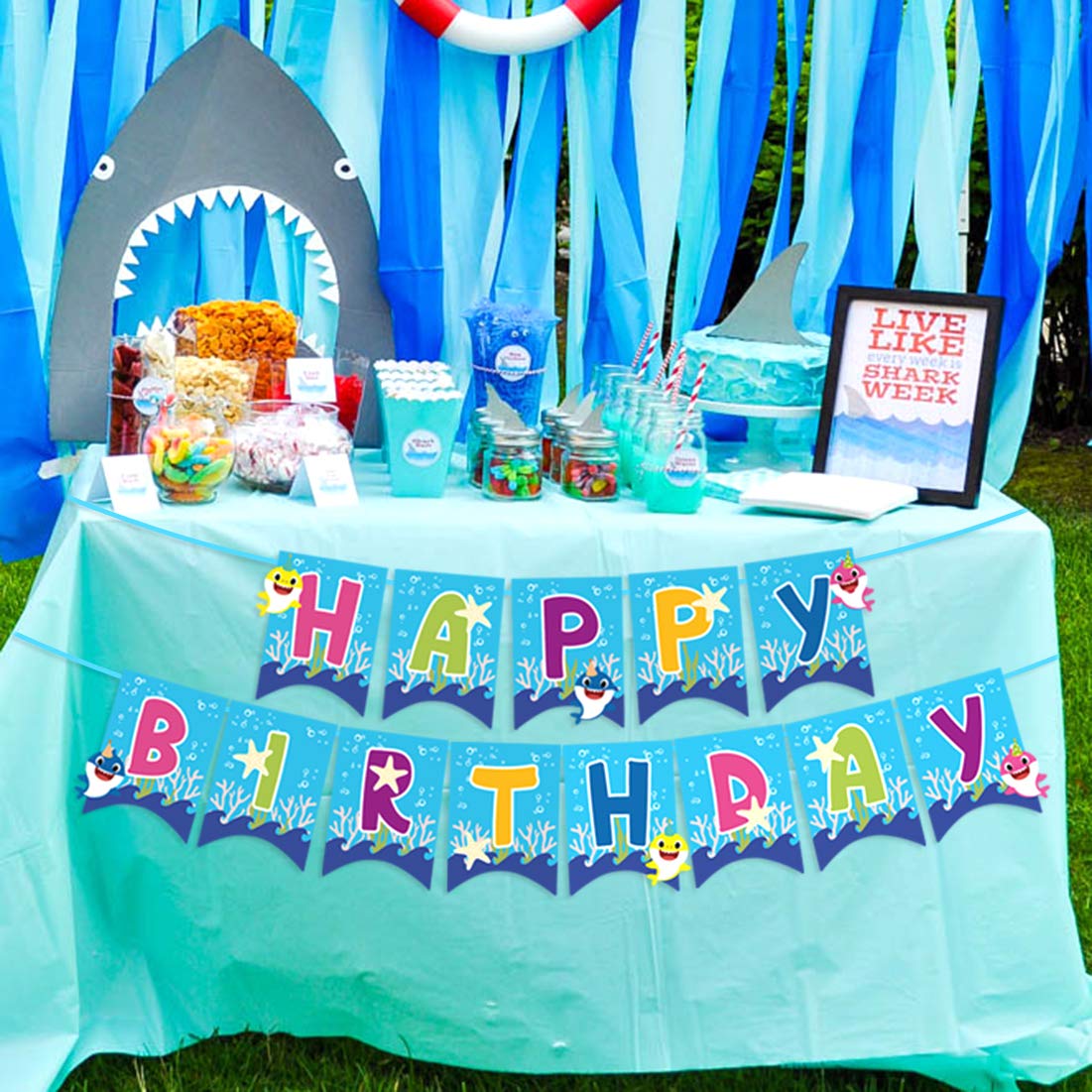 Amazon Com Kreatwow Shark Splash Party