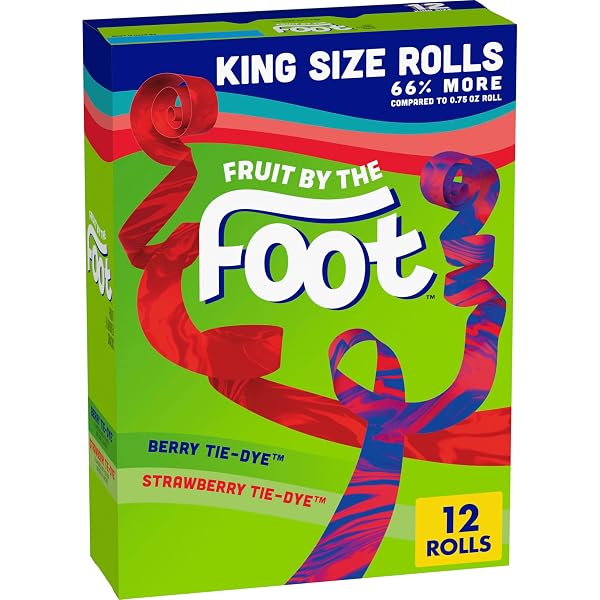 FRUIT BY THE FOOT FRUIT FLAVORED SNACKS, BERRY...