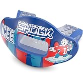 Shock Doctor Flavored Guard Mouth Guard - Max Air Flow, Full Mouth Protection Compatible with Braces, Lip Guard, Instant Fit Mouthguard for Football, Hockey, Lacrosse