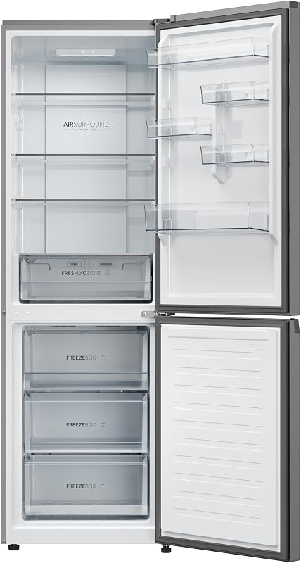 2D 60 Series 1 PRO HDPR1618ANPK - Frigorífico Combi, 355L, Circular AirFlow, Motor Inverter, Cajón 0º Fresh Zone, Total No Frost, Ancho 60cm, Alto 1,85m, Iluminación LED, Inox