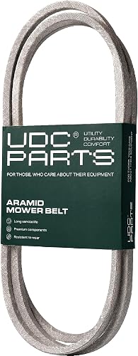 UDC Parts 954-04060C Deck Belt Replacement for Troy Bilt Pony 42 Inch Bronco 954-04060B Cub Cadet LTX1042 LTX1040 MTD Craftsman T110 T1000 T1400 954-04060 754-04060B 754-05056/Aramid Cord/96.50 inches