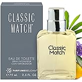 PB ParfumsBelcam Classic Match CM Eau De Toilette Spray, Fresh and Elegant Fragrance for Men, Woody and Floral Notes, Long-Lasting Scent, Men’s Cologne for Everyday Wear, 2.5 Fl Oz