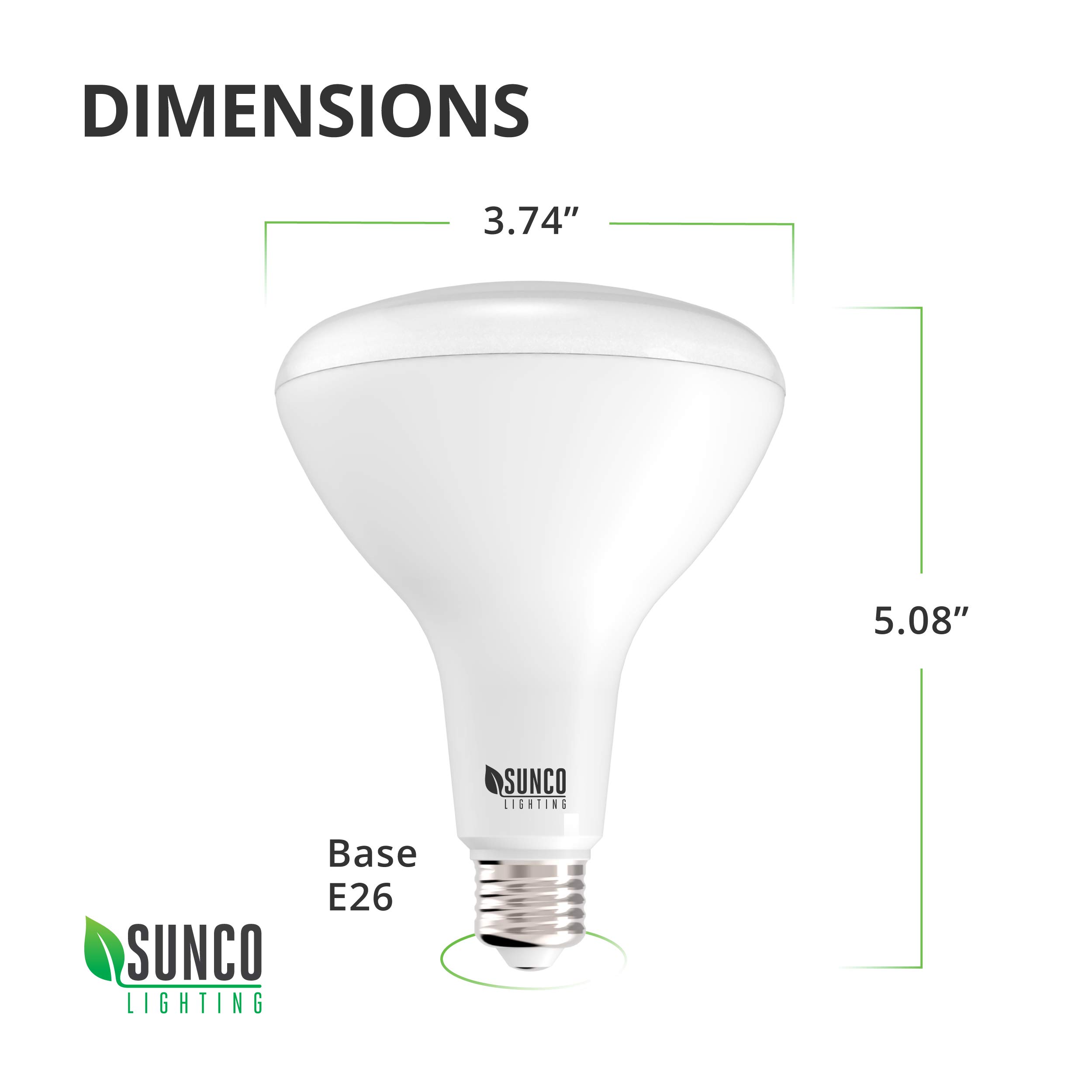 sunco lighting br30 led