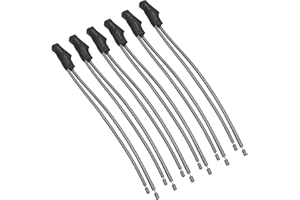 Cutetool (6Pcs) 5 to 10 Turn Variable Resistors Kit Compatible with Metra IBVR 5K Ohm Variable Resistors Install Bay, for Automotive 0 to 5K Adjustable Resistors Audio Equipment