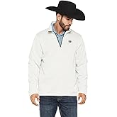 Cinch Men's Grey 1/4 Zip Pullover Sweater