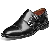 Stacy Adams Boswell Cap Toe Double Monk Strap