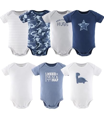 Body Manches Courtes BLUEZOO Pour Bébé Garçon - Taille 6-9 Mois, Neuf Avec étiquettes