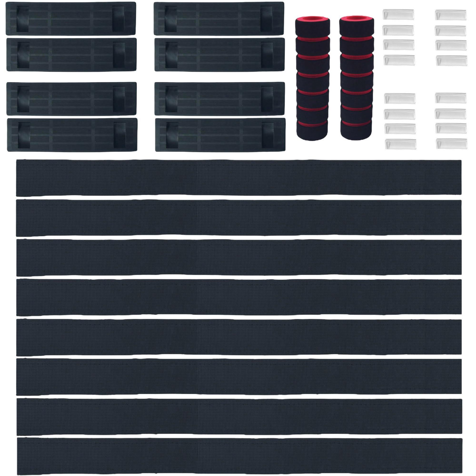 Pilika Replacement Straps and Sleeves Set with Anti Scratch Board for Hoverkart Suitable for Hoverboard Go Kart 21.2inch(54cm)