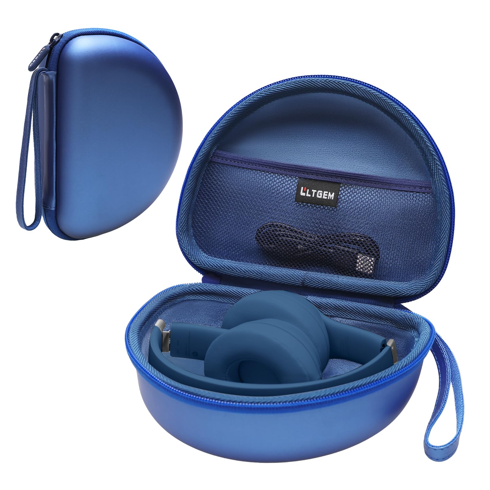 Photo 1 of LTGEM Case Compatible with Beats Solo 4 / Studio Pro/Studio 3 / Solo 3 Wireless Bluetooth On-Ear Headphones, Blue(Case Only)