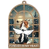 Beagle Dog Christmas Ornament, for Beagle Owner, Lover, Dogs Mom Dad, Beagles Memorial Ornament Gift for Loss of Dog Tree Decor