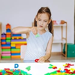67 Pcs Plastic Practice Set Transparent Letters and