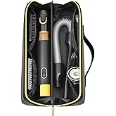 SAIKA Bag for Fanttik Slim V8/ V10 APEX Car Vacuum, Portable Mini Cordless Vacuum Storage Holder for Suction Power, Type-C Charge, Car Accessories (Case Only)