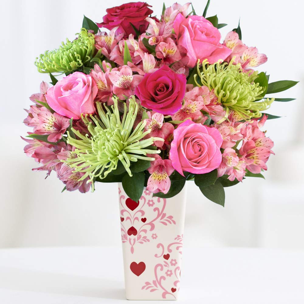 Amazon Com Proflowers Multi Colored Mixed Flowers All The