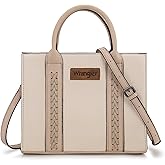 Wrangler Tote Bags for Women Top-handle Handbags and Purse for Women with Adjustable Strap