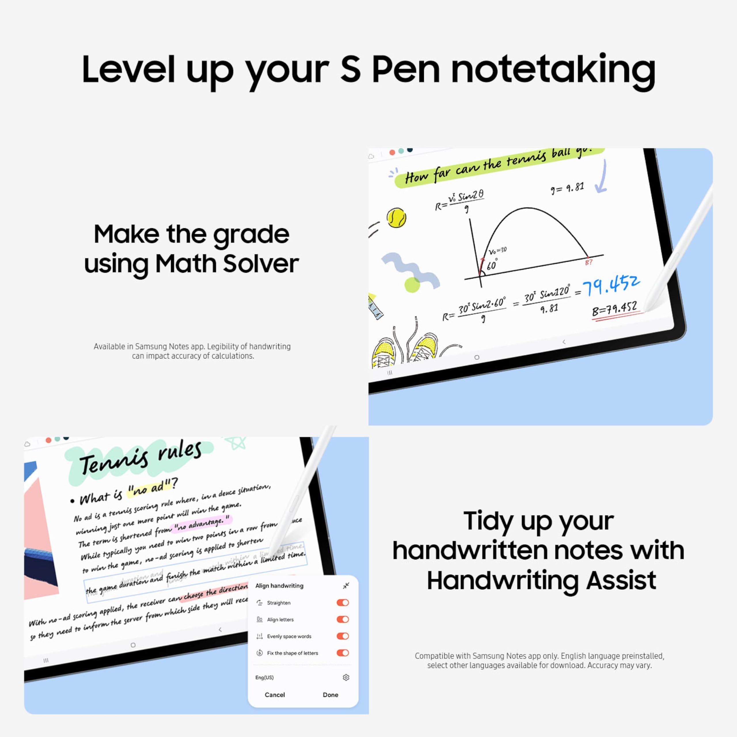 SAMSUNG Galaxy Tab S10 FE+ 13.1” 256GB WiFi Android Tablet, Large Display, Long Battery Life, Exynos 1580 Processor, IP68, Water-Resistant, 90 Hz Refresh, S Pen for Note-Taking, US Version, Gray