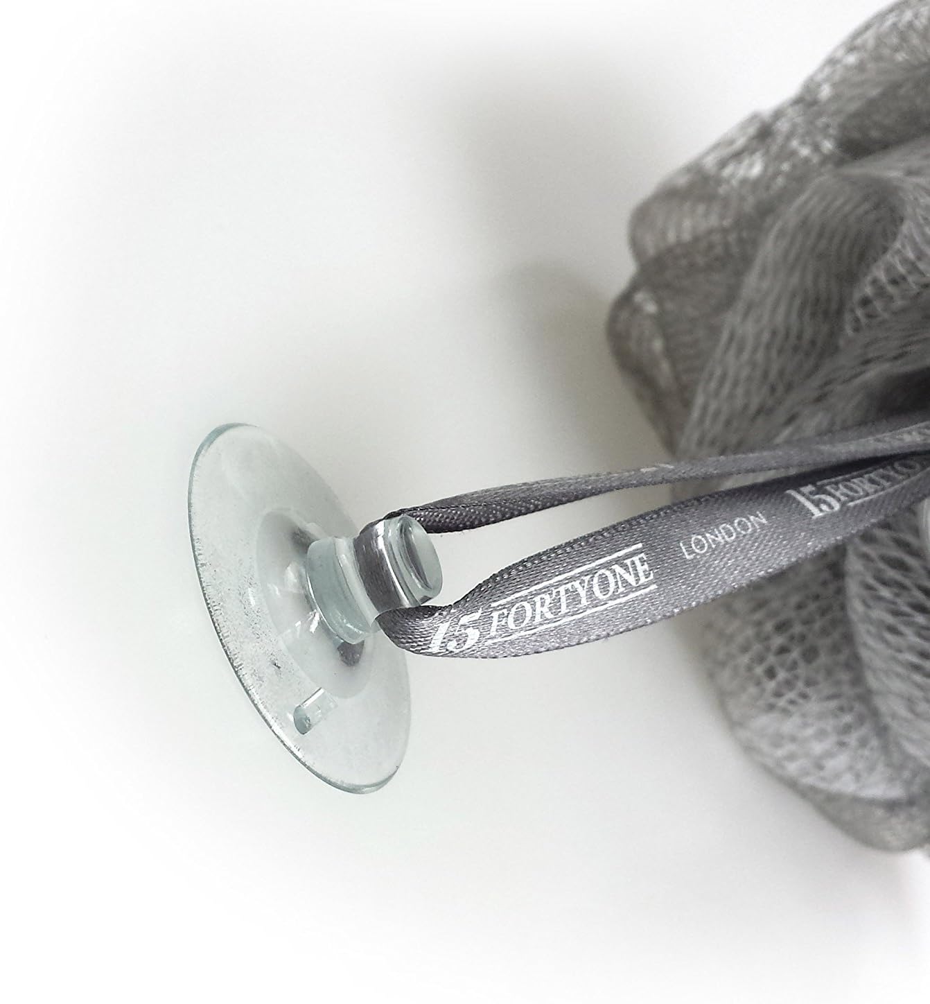 1541 London Exfoliating Bath & Shower Body Puff/Scrunchie/Buffer - TWIN PACK (Silver Grey), 2 count (Pack of 1) - Image 4